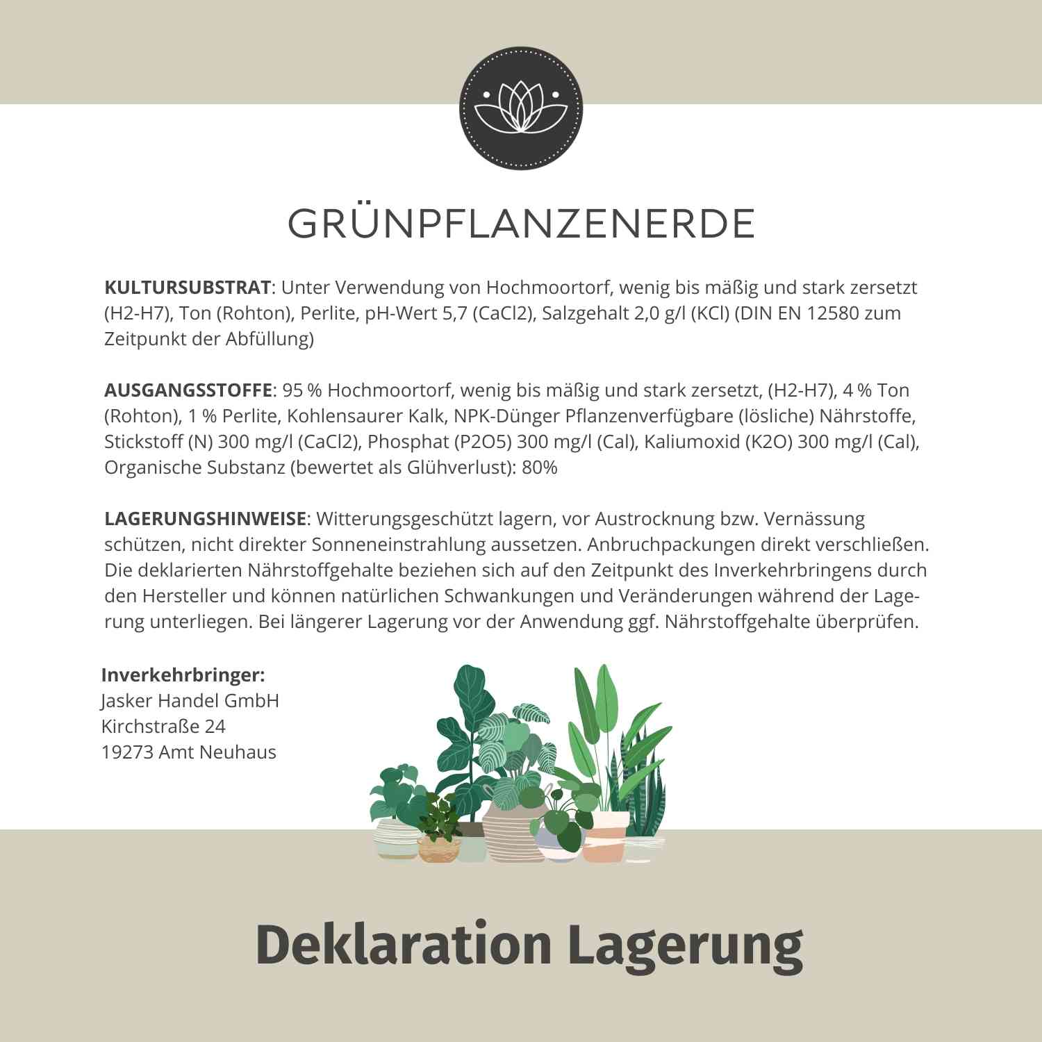 Grünpflanzenerde 40 L