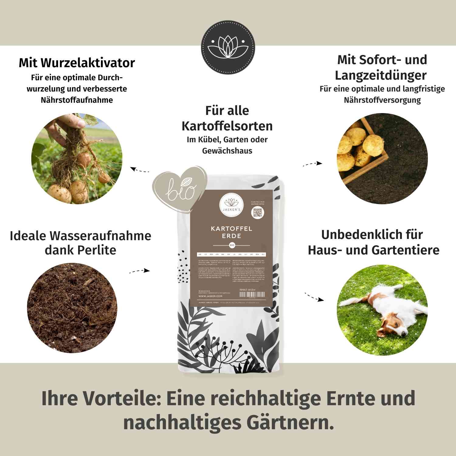 Kartoffelerde Bio - 20 L
