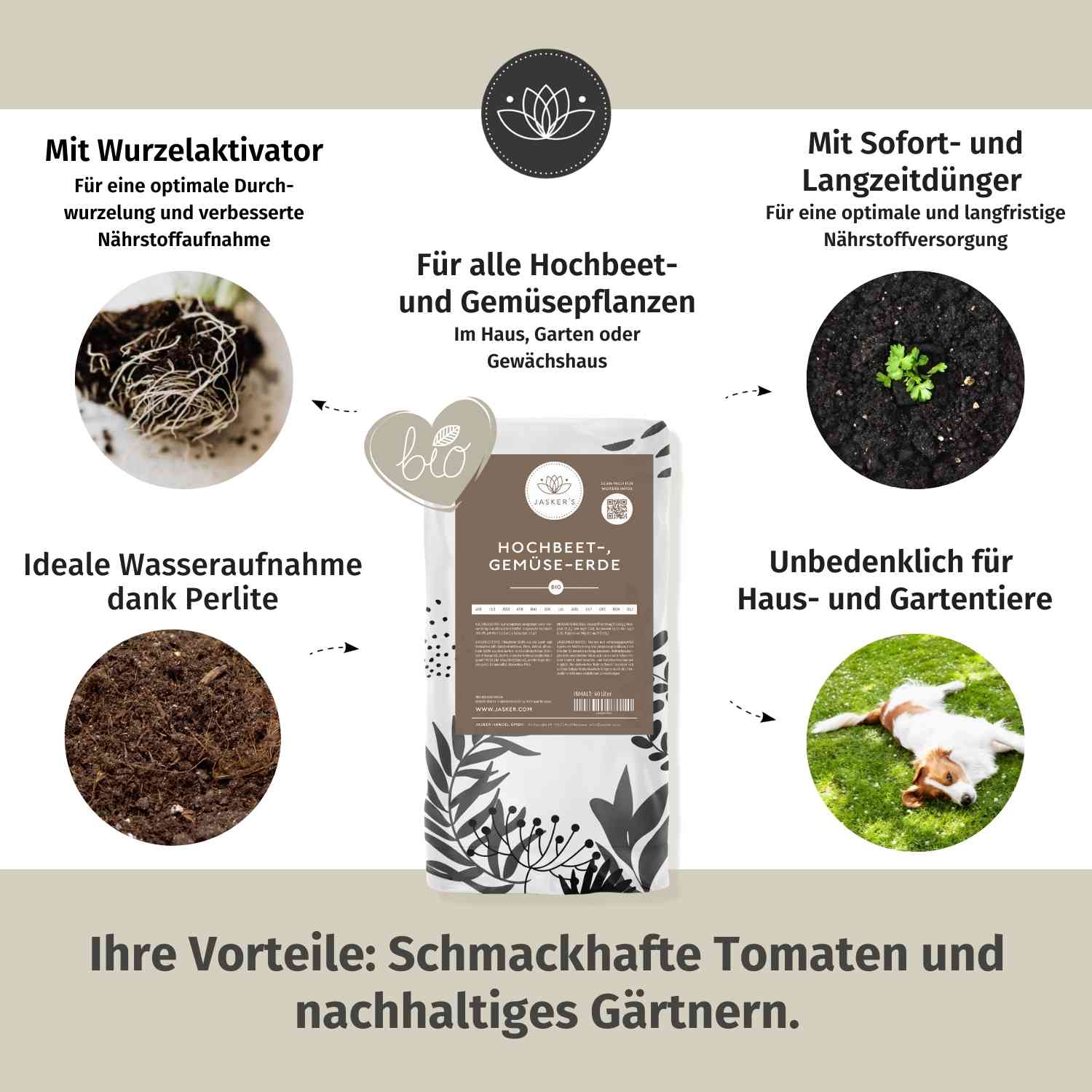 Hochbeeterde Bio - 20L