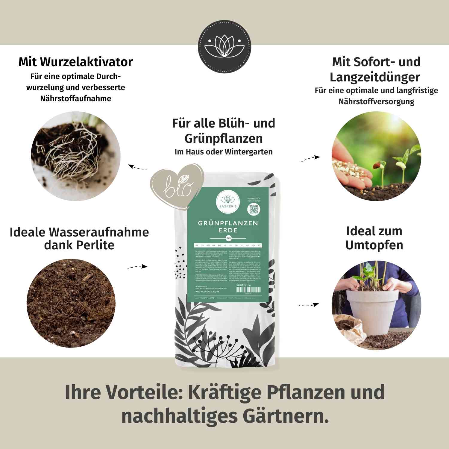 Grünpflanzenerde 20 L