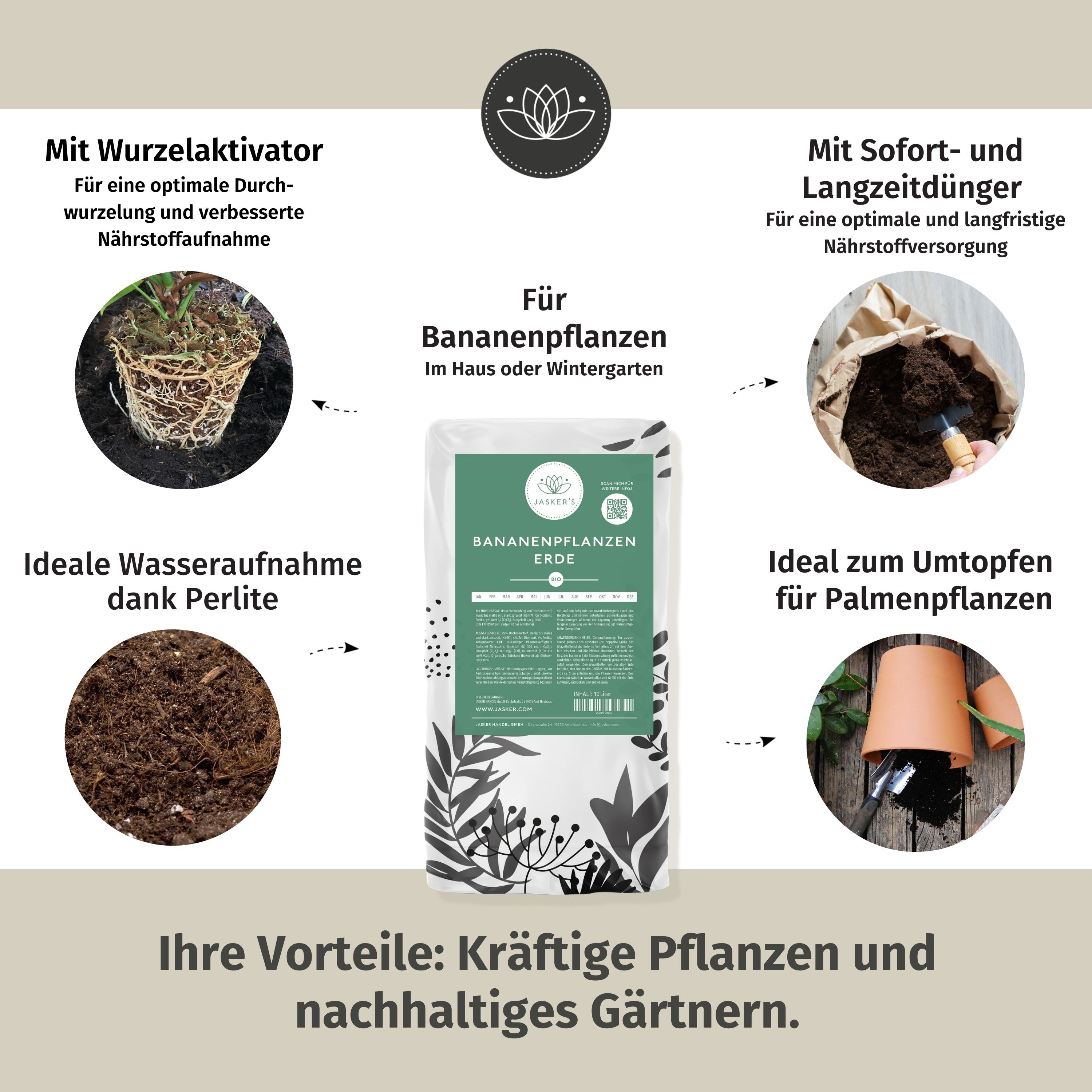 Bananenpflanzen Erde - 5L