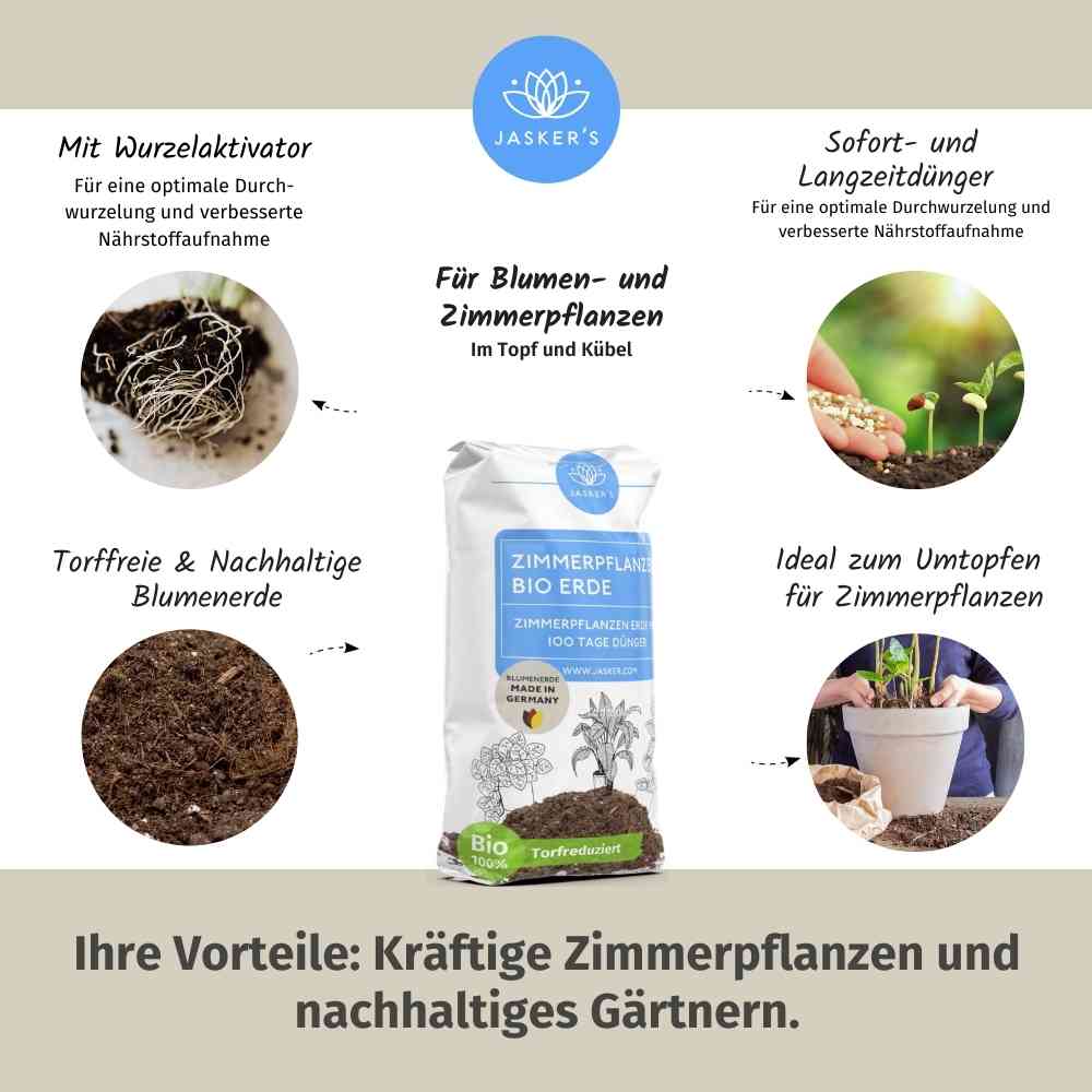 Zimmerpflanzenerde mit Dünger 40 L