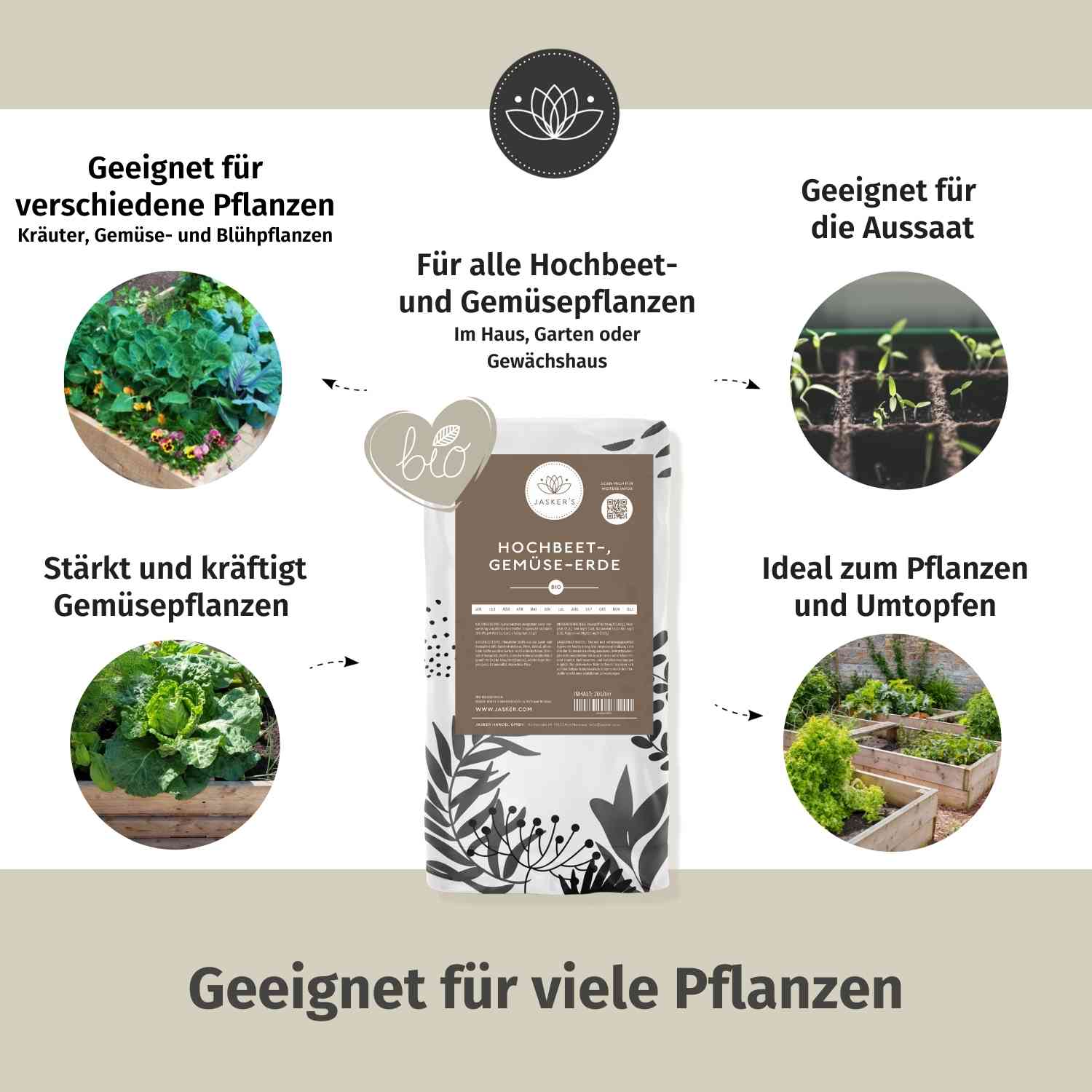 Hochbeeterde Bio - 20L