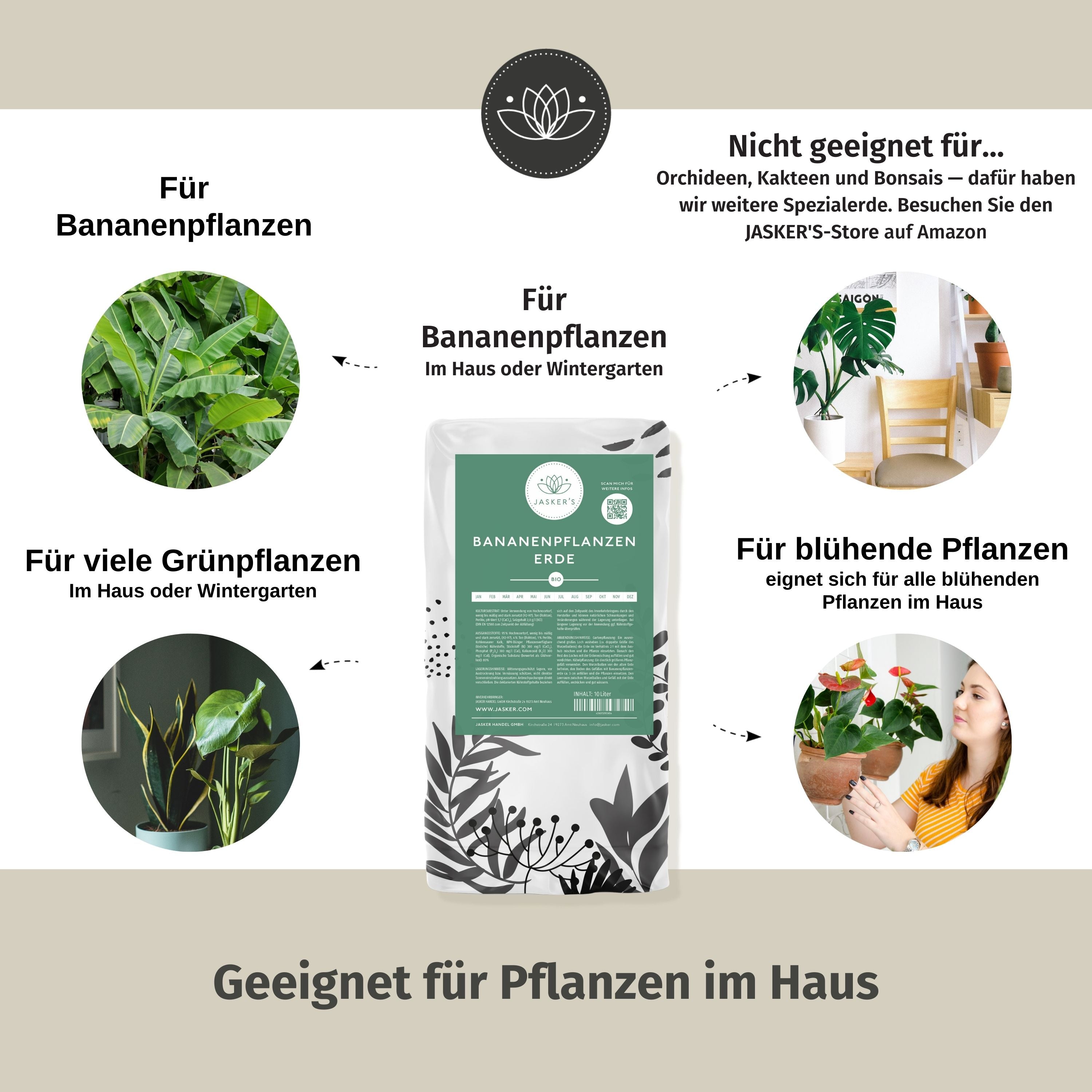 Bananenpflanzen Erde - 5L