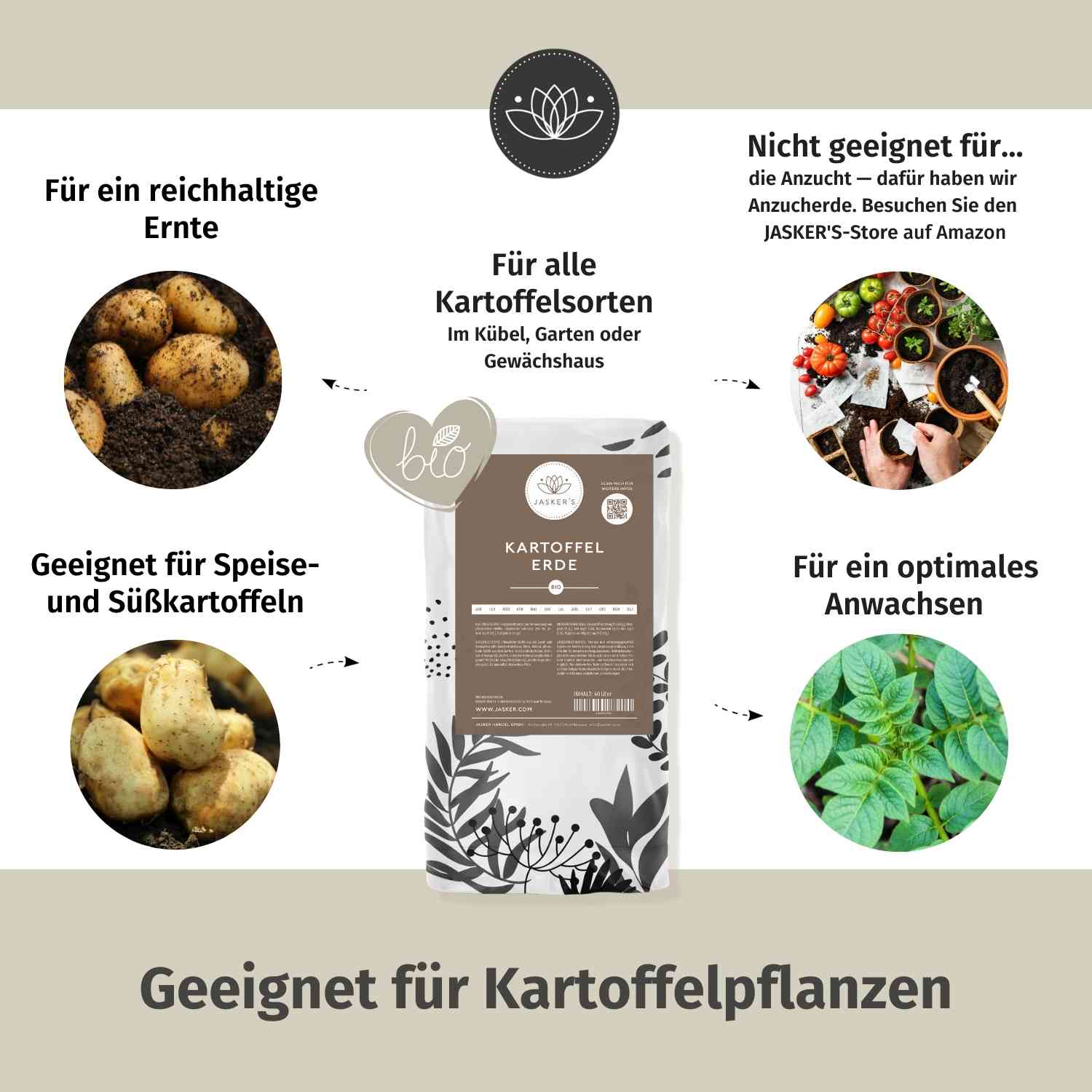 Kartoffelerde Bio - 20 L