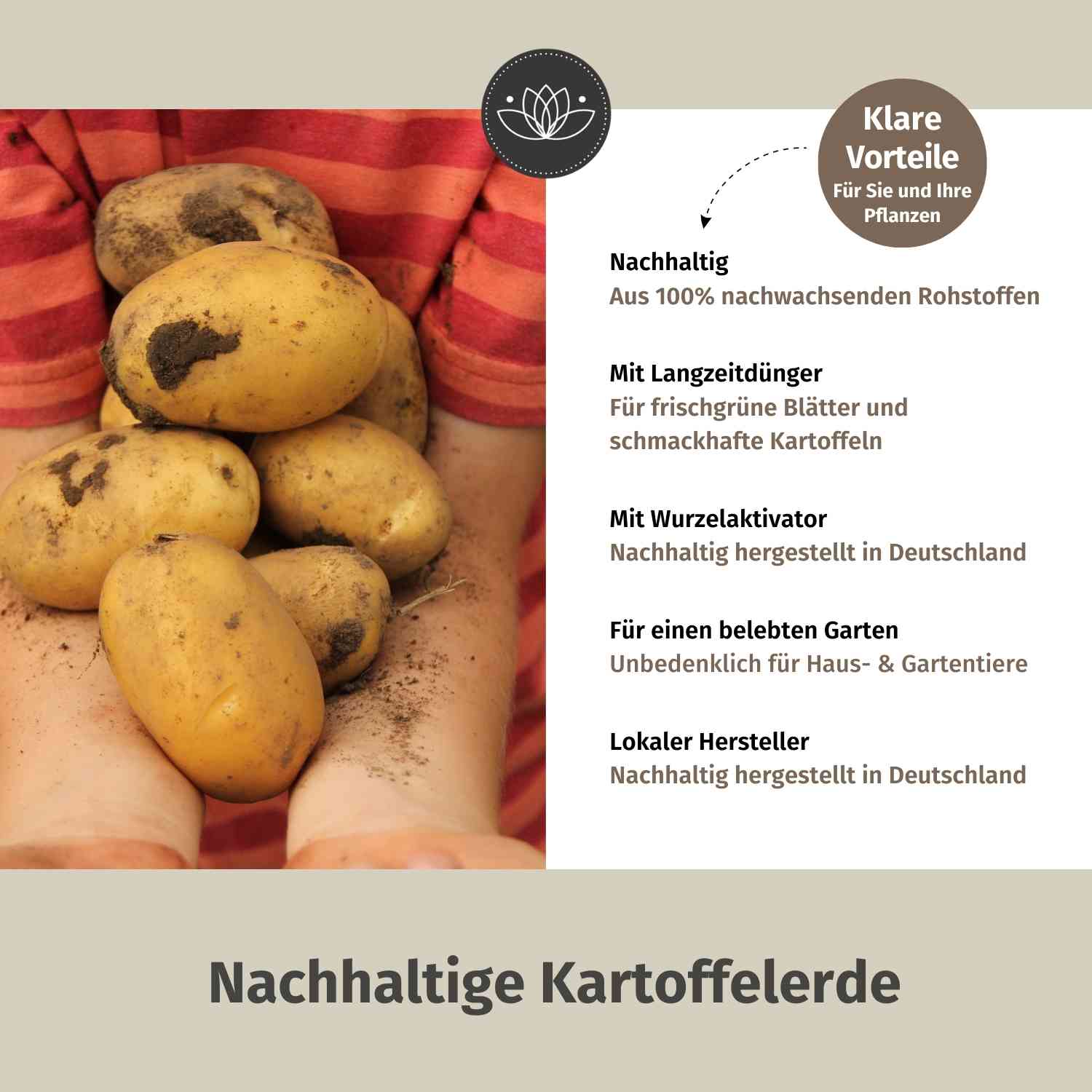 Kartoffelerde Bio - 20 L