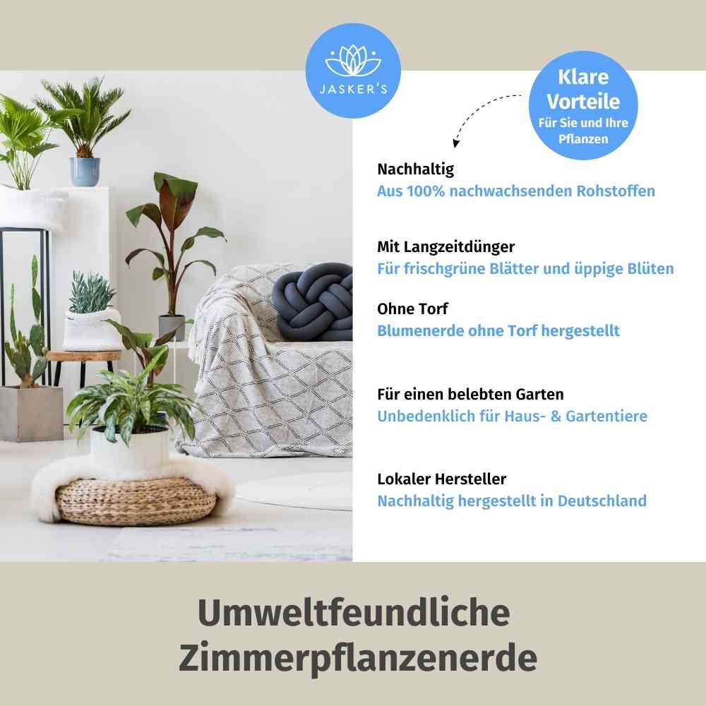 Zimmerpflanzenerde mit Dünger 80 L