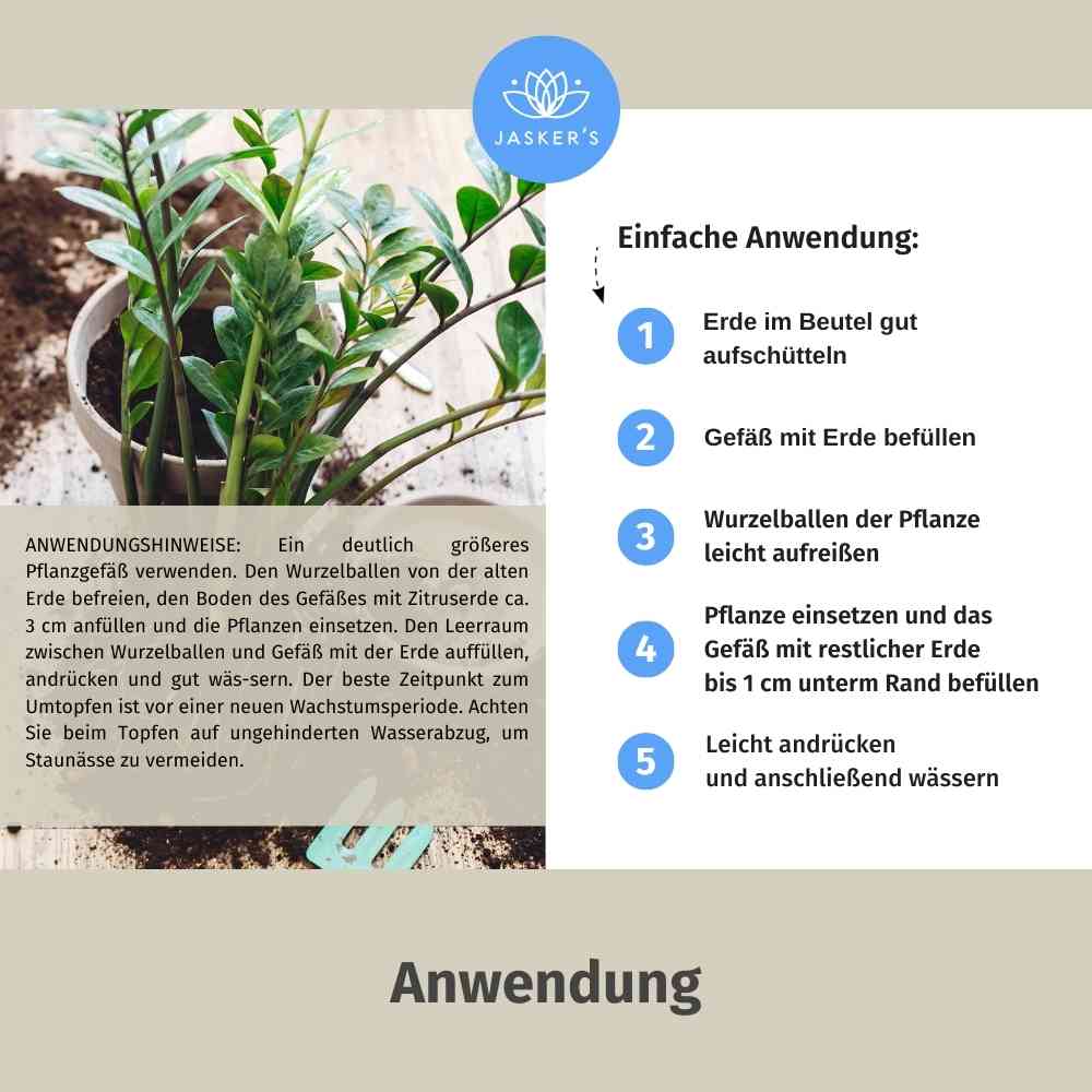 Zimmerpflanzenerde mit Dünger 40 L