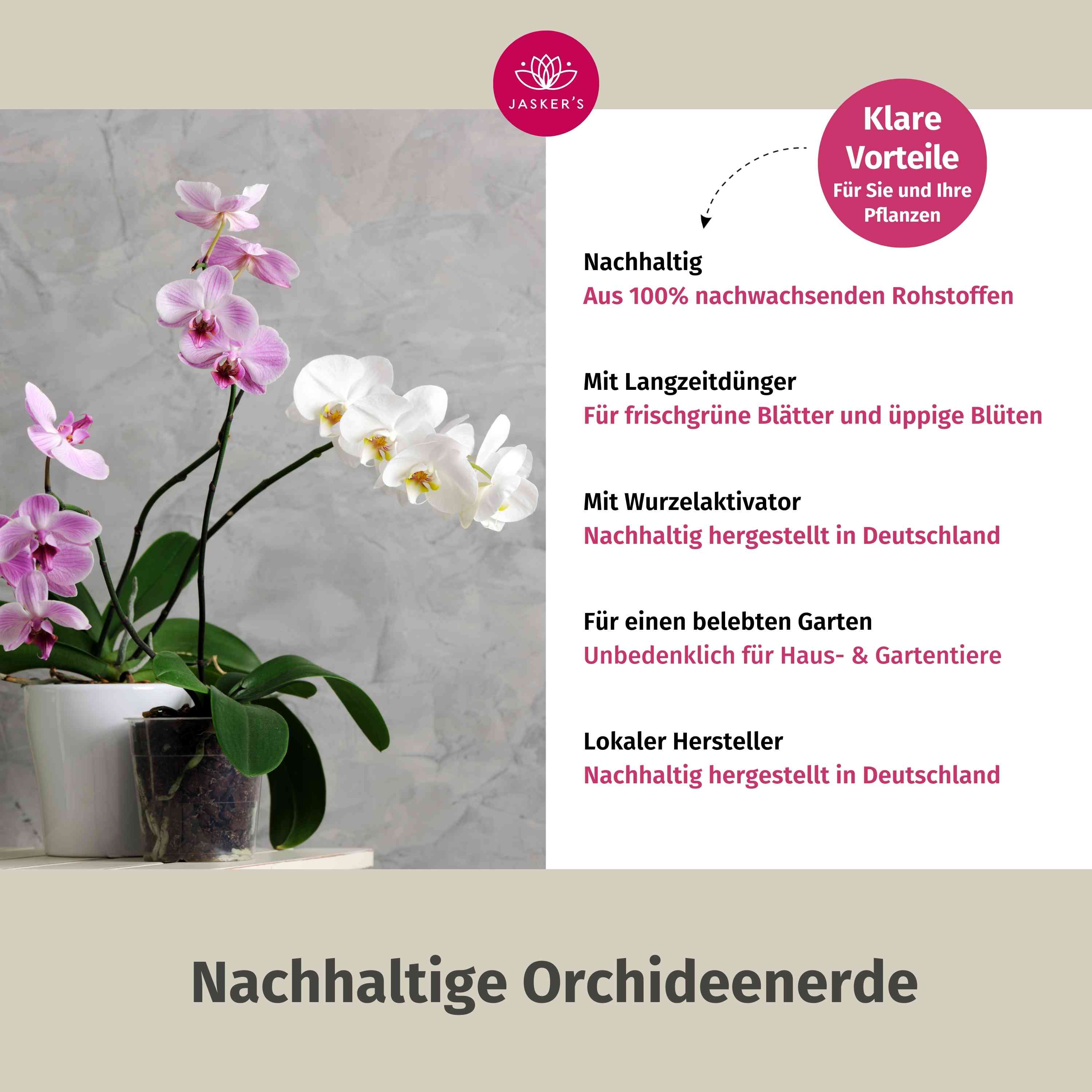 Orchideenerde 40 L - Erde für Orchideen