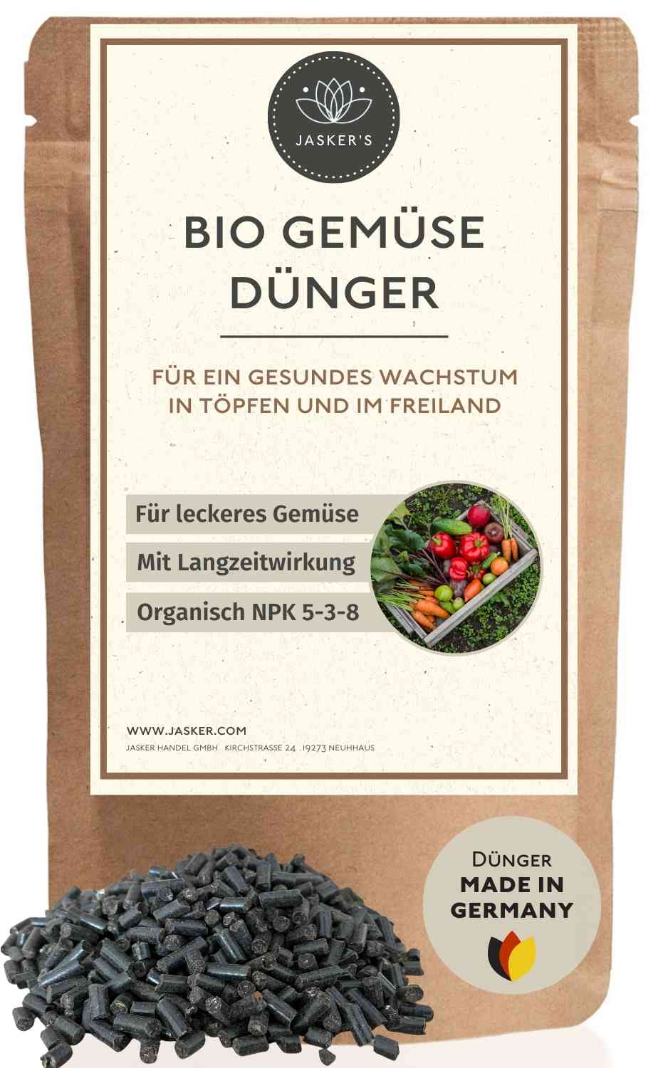 Gemüsedünger Bio Langzeit - 900 g
