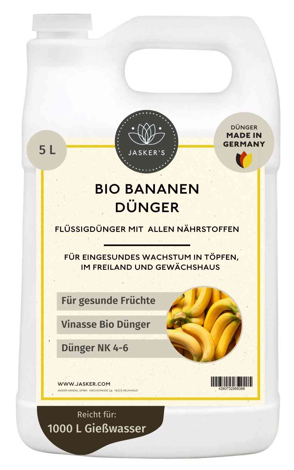 Bio Bananendünger flüssig 5 L