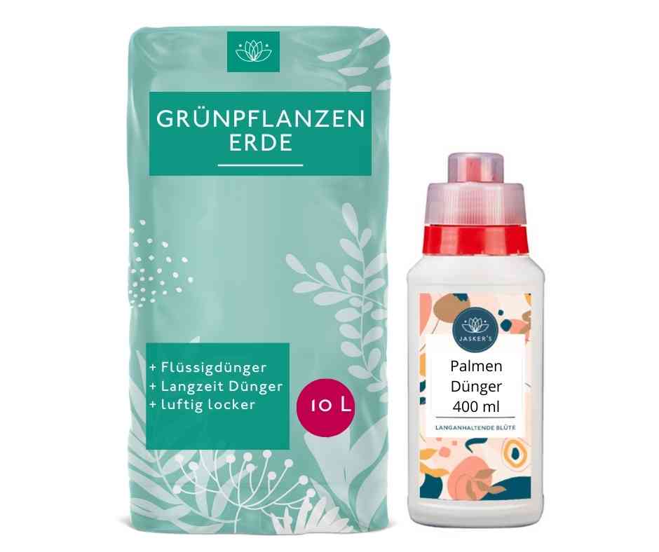 SPARSET: Grünpflanzenerde + Flüssigdünger