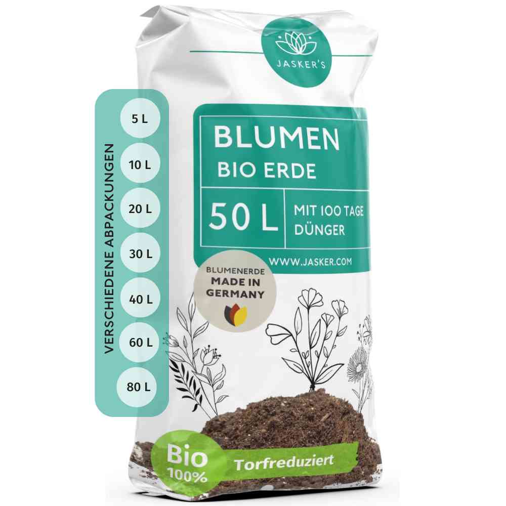 Blumenerde Bio 50 Liter - Erde für Pflanzen