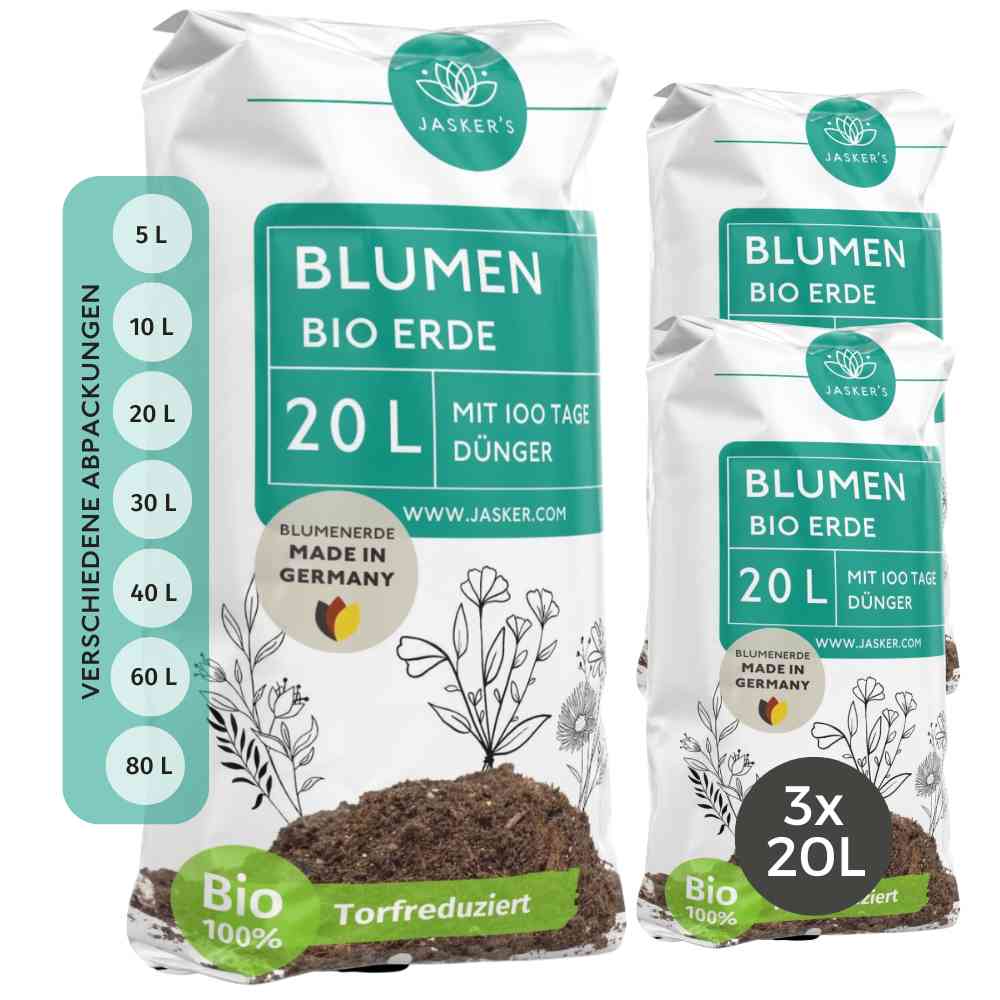 Blumenerde Bio 60 Liter - Erde für Pflanzen