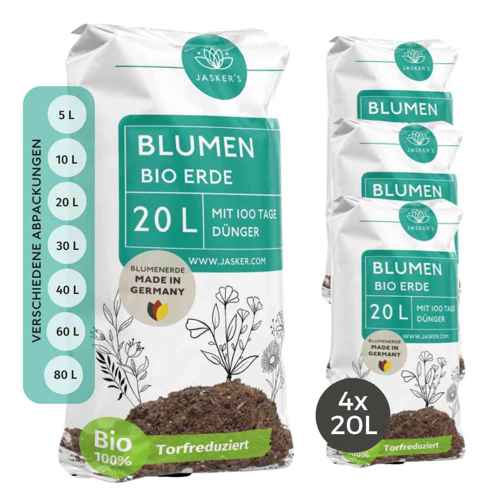 Blumenerde Bio 80 Liter