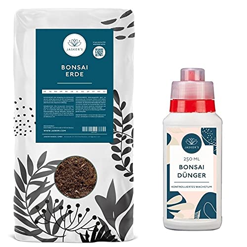 Bonsaierde 5 L + 250ml Dünger | Erde Für Bonsai Pflanzen
