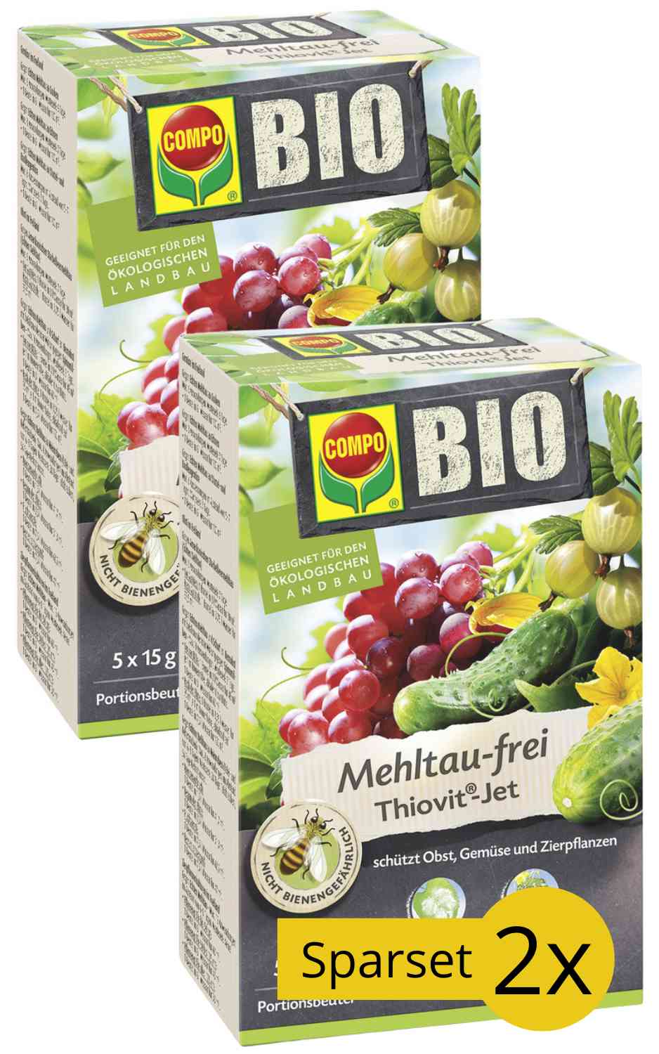 COMPO BIO Mehltau-frei Thiovit Jet 5x15g