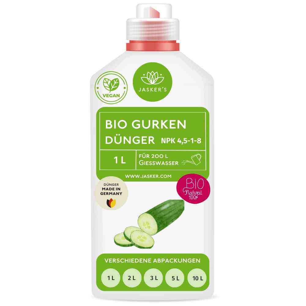 Gurkendünger Bio flüssig 1 Liter - Flüssigdünger für Gurken