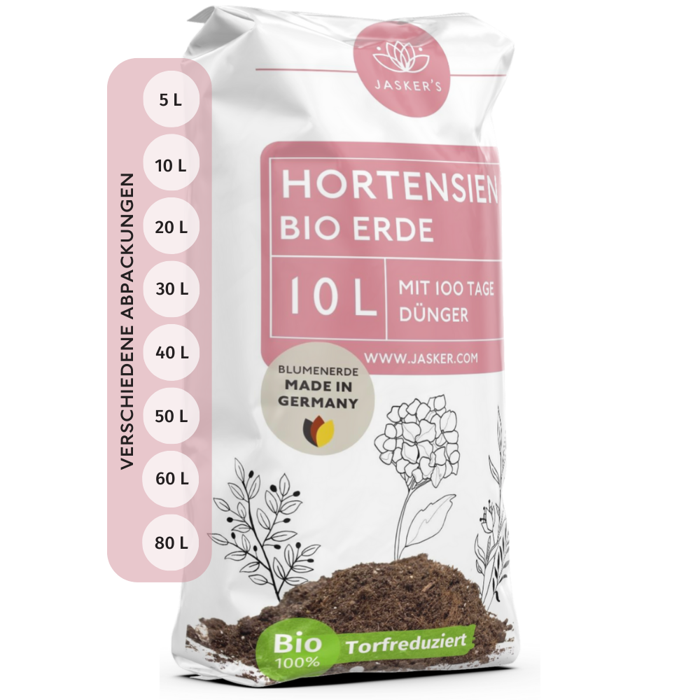 Bio Hortensienerde 10L Rot/Weiß