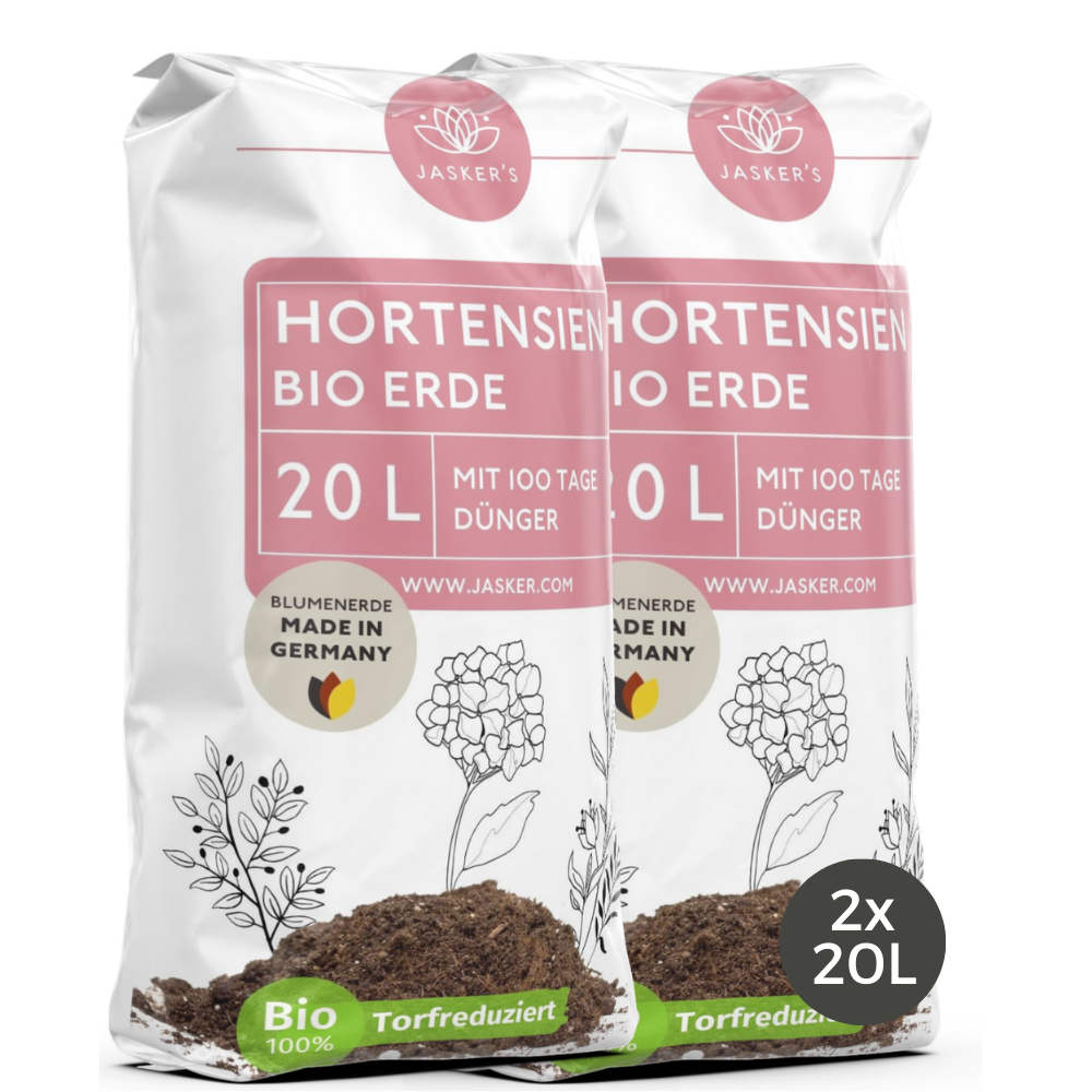 Bio Hortensienerde 40L Rot/Weiß