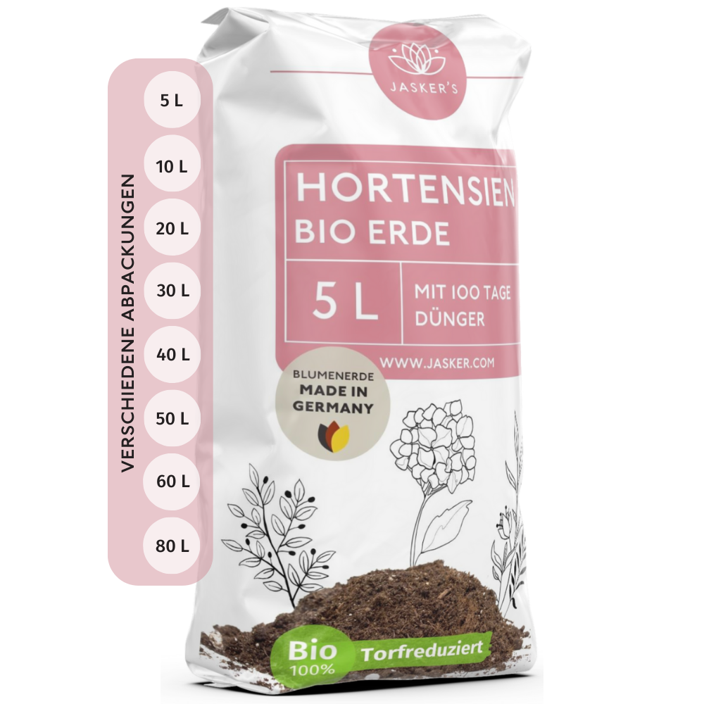 Bio Hortensienerde 5L Rot/Weiß