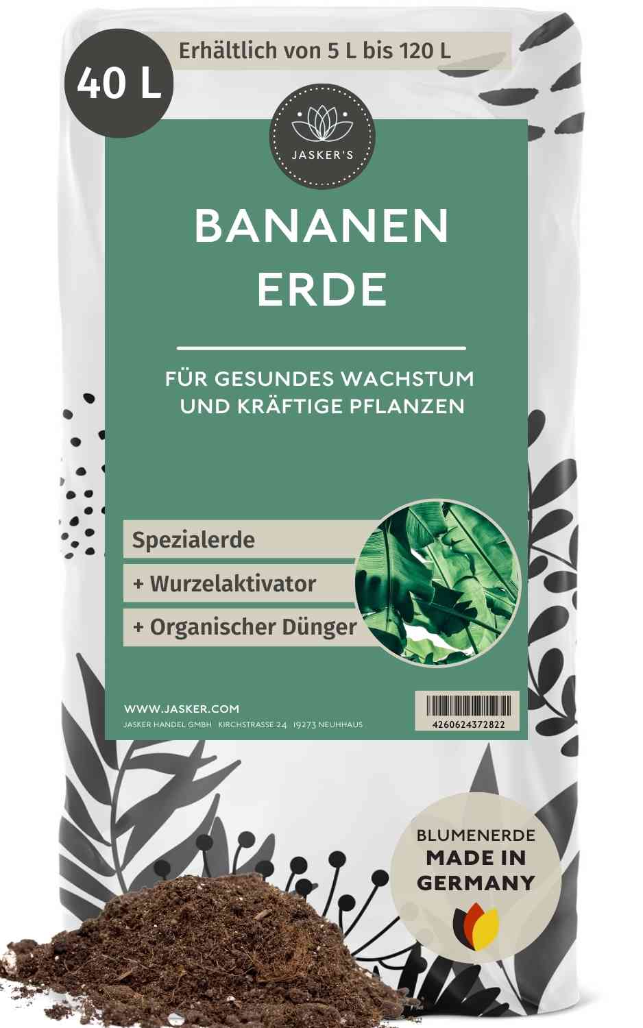 Bio Bananenerde 40 L (2x20L)