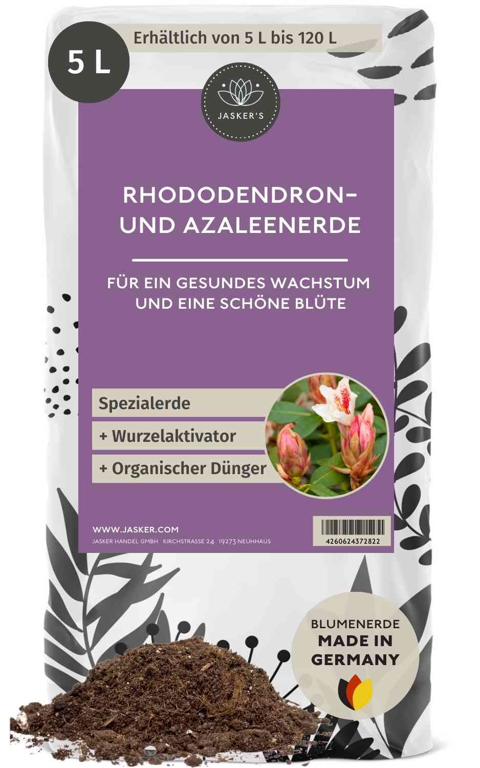 Bio Rhododendronerde 5 L