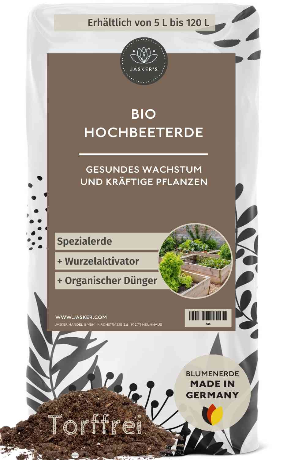 Hochbeeterde Bio - 20L
