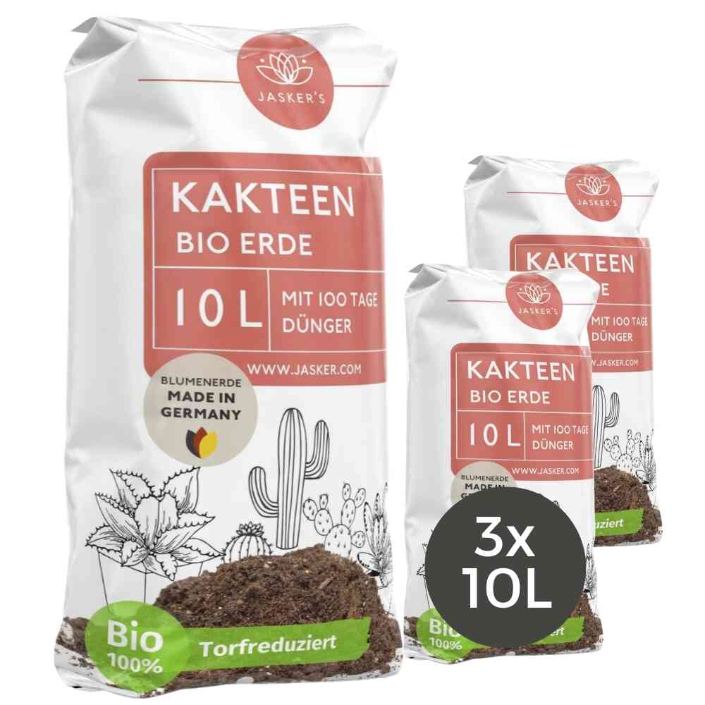 Kaktuserde 5 L - 40 L mit Dnger | Premium Kakteenerde |  Jasker's