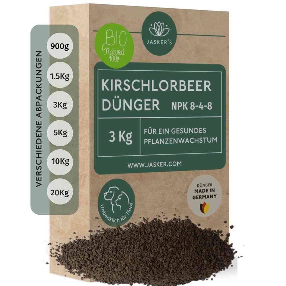 Kirschlorbeer Dünger Bio 3Kg - Für Alle Kirschlorbeer-Arten