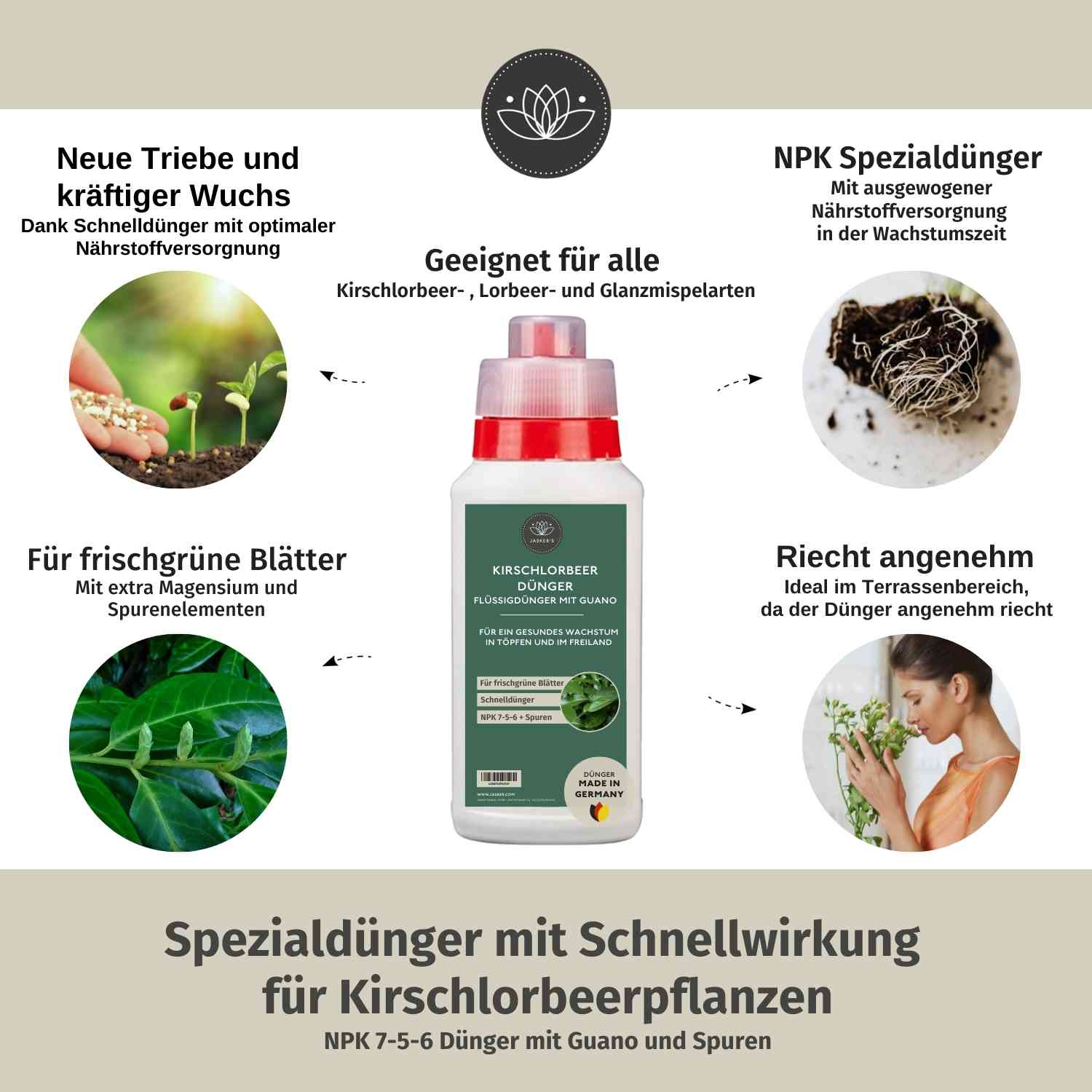 Kirschlorbeerdünger flüssig 5 Liter