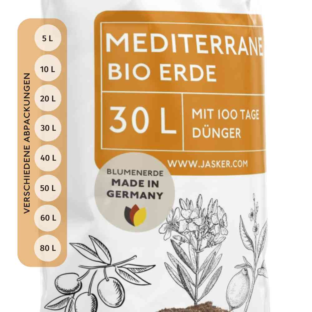 Bio Mediterrane Erde & Kübelpflanzenerde mediterran 30 L