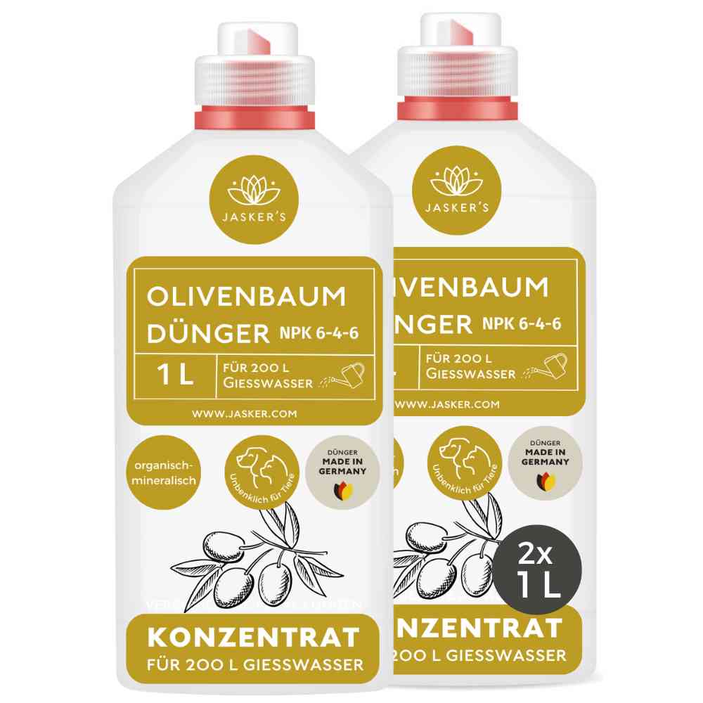 Olivenbaum Dünger flüssig 2 Liter - Oliven Dünger - Dünger für Olivenbaum