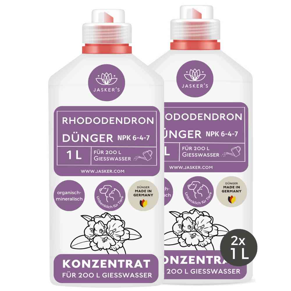 Rhododendron Dünger flüssig 2 L Konzentrat - Flüssigdünger für Rhododendron
