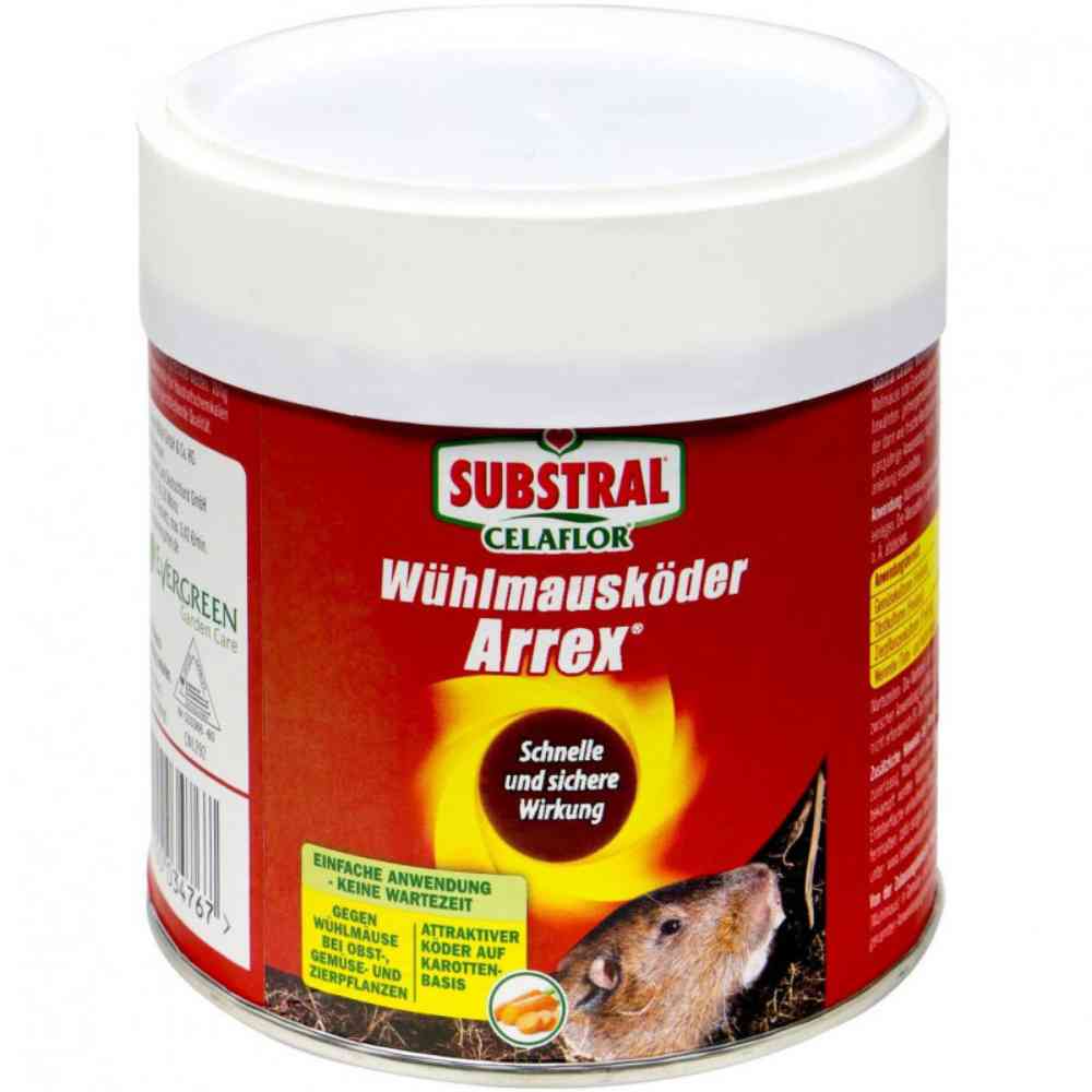 Substral Celaflor Wühlmaus-Köder Arrex 100g