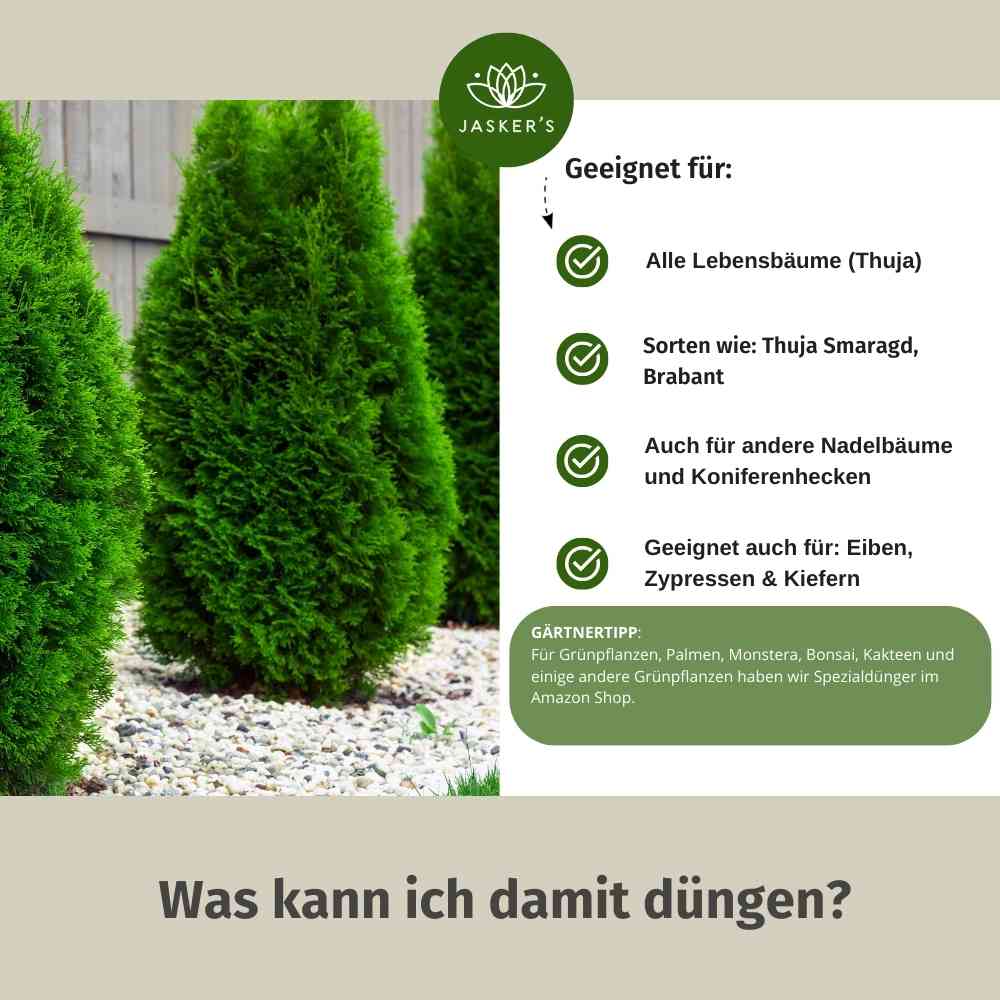 Thuja Dünger flüssig 1 Liter Konzentrat - Flüssigdünger für Koniferen