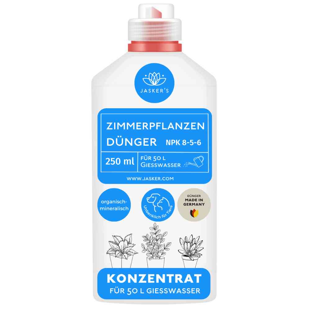 Zimmerpflanzen Dünger flüssig 250ml Konzentrat - Flüssigdünger für Zimmerpflanzen