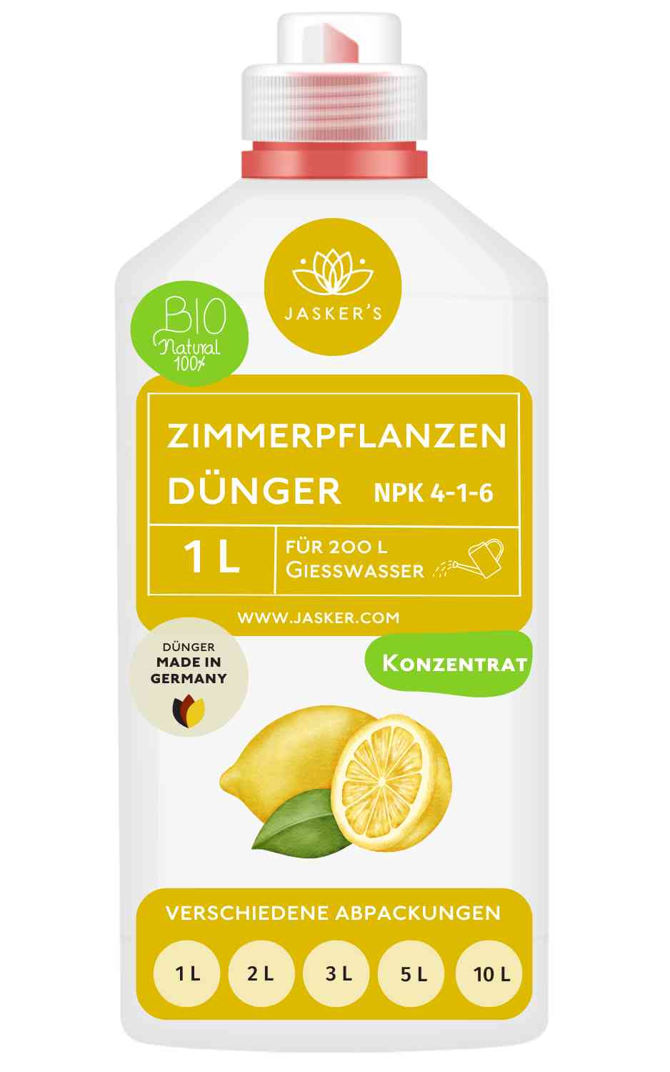 Zitrusdünger flüssig Bio 1 Liter Konzentrat