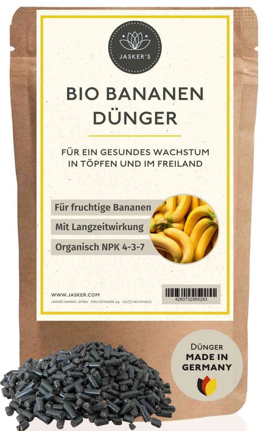 Bananendünger Bio Langzeit