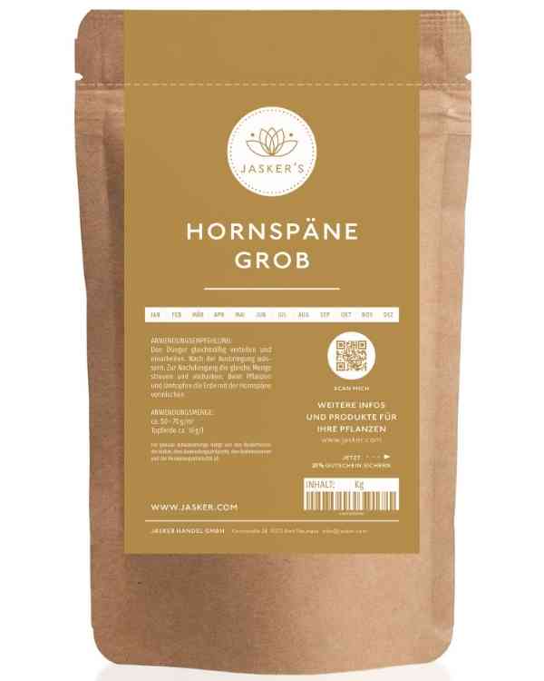 wie oft hornspäne düngen JASKERS® Hornspäne 1 - 25 Kg