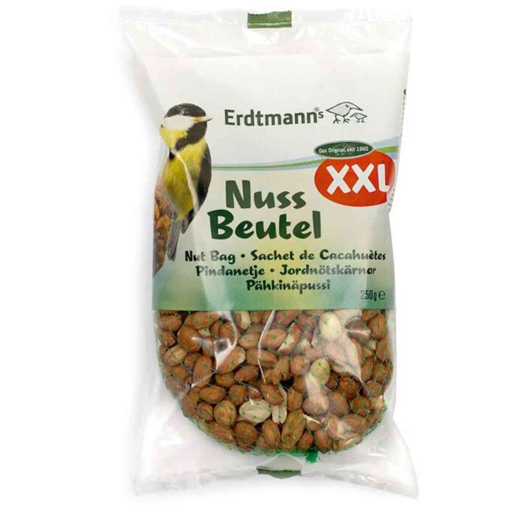 Erdtmann Nussbeutel XXL 250 g im Polybeutel