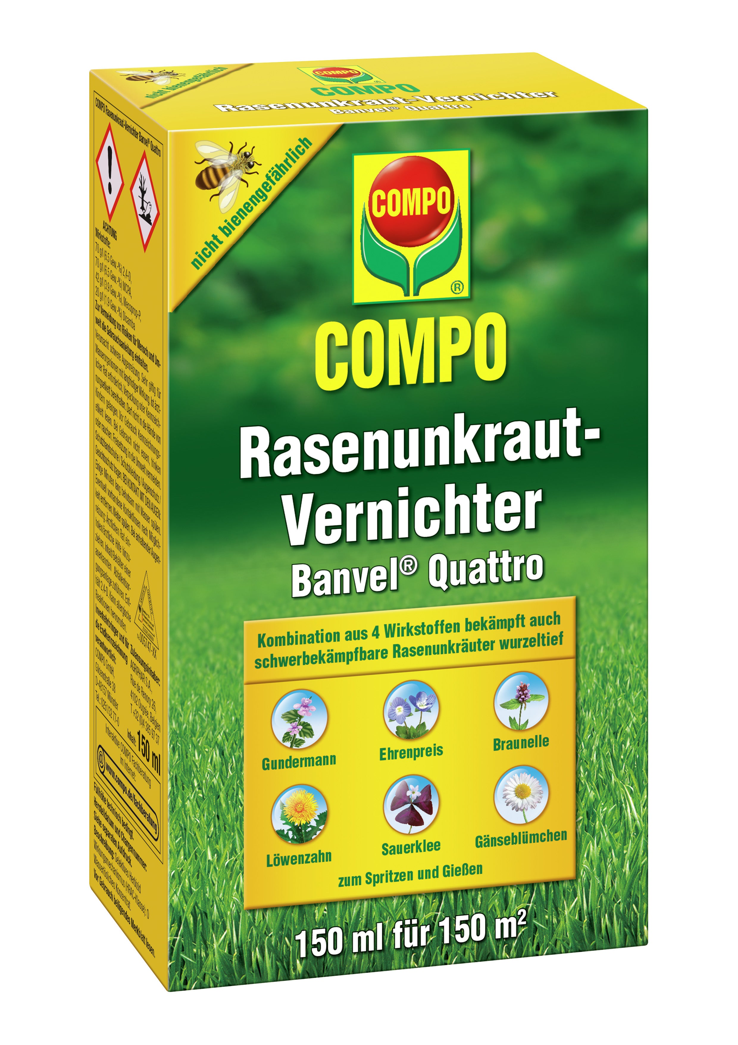 Rasenunkraut-Vernichter Banvel Quattro 150 ml