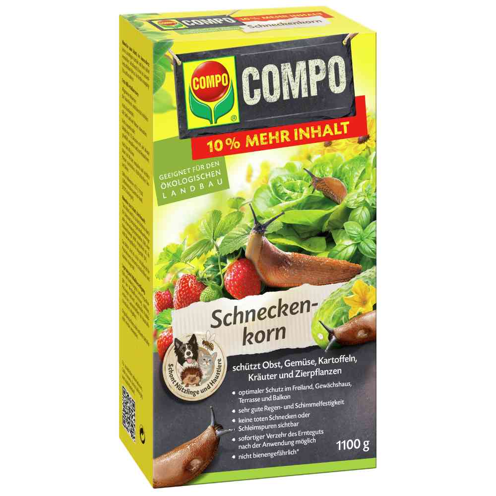 Compo Schneckenkorn regenfest 1100g