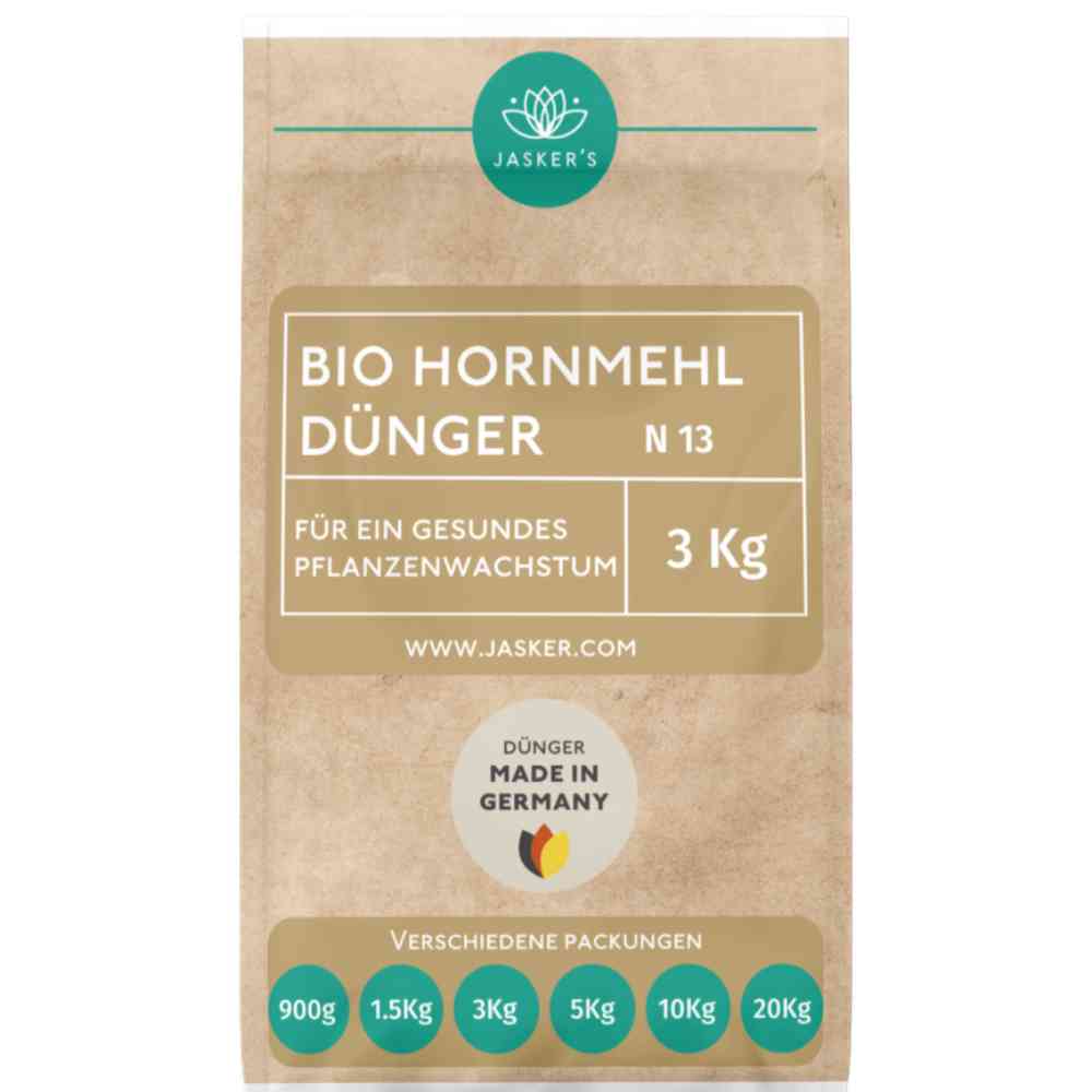 Hornmehl 3 Kg - Universal Naturdünger für alle Pflanzen