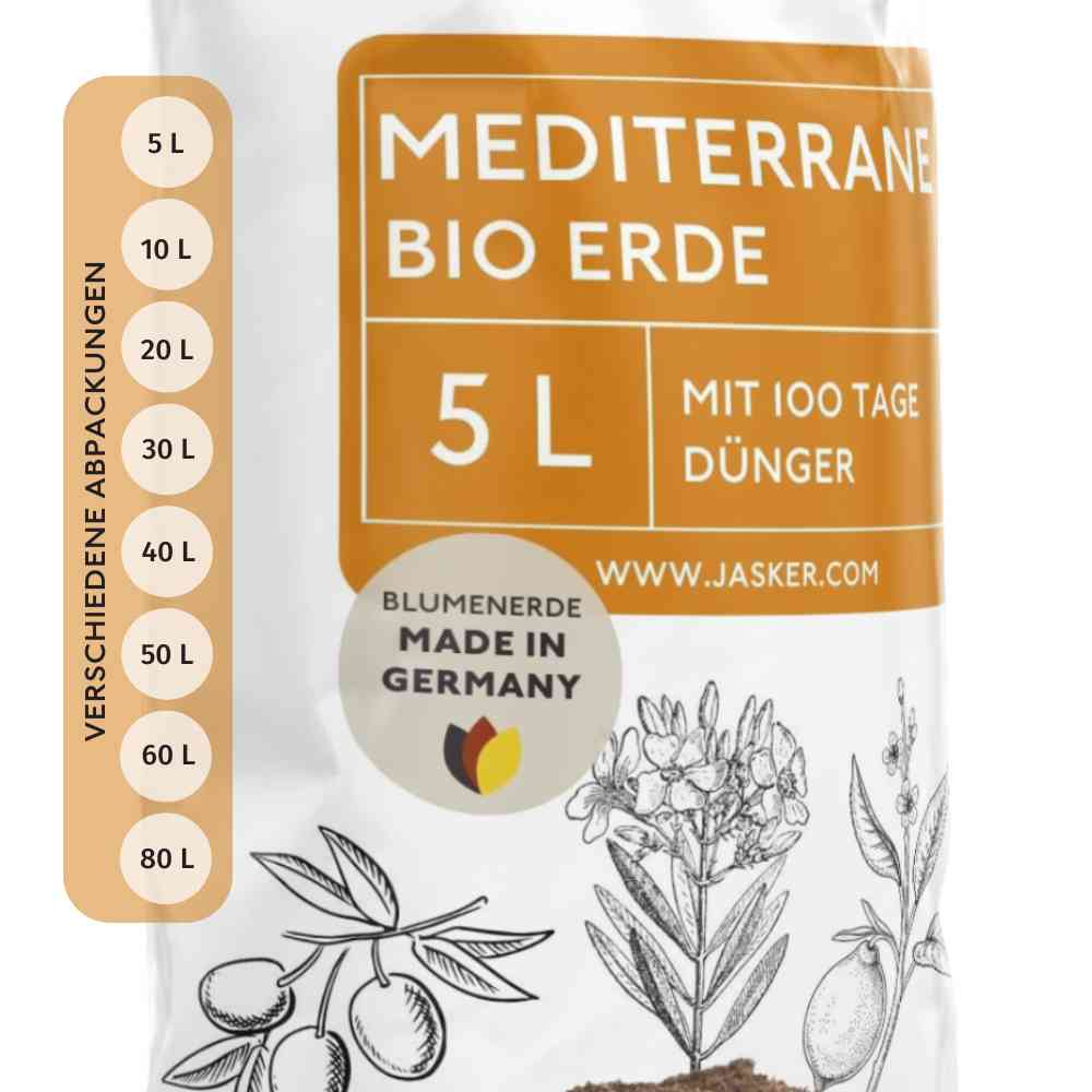 Bio Mediterrane Erde & Kübelpflanzenerde mediterran 5 L