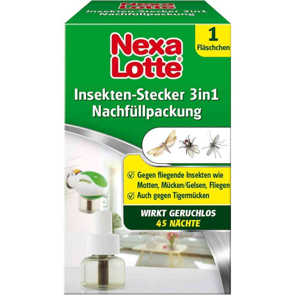 Nexa Lotte Insektenstecker 3 in 1 Nachfüllpackung