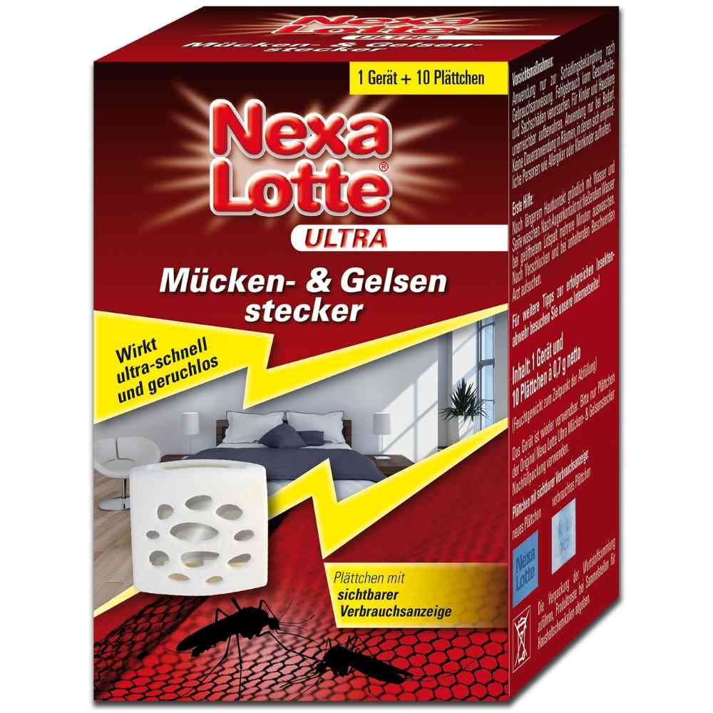 Nexa Lotte Ultra Mücken- und Gelsenstecker Startpackung