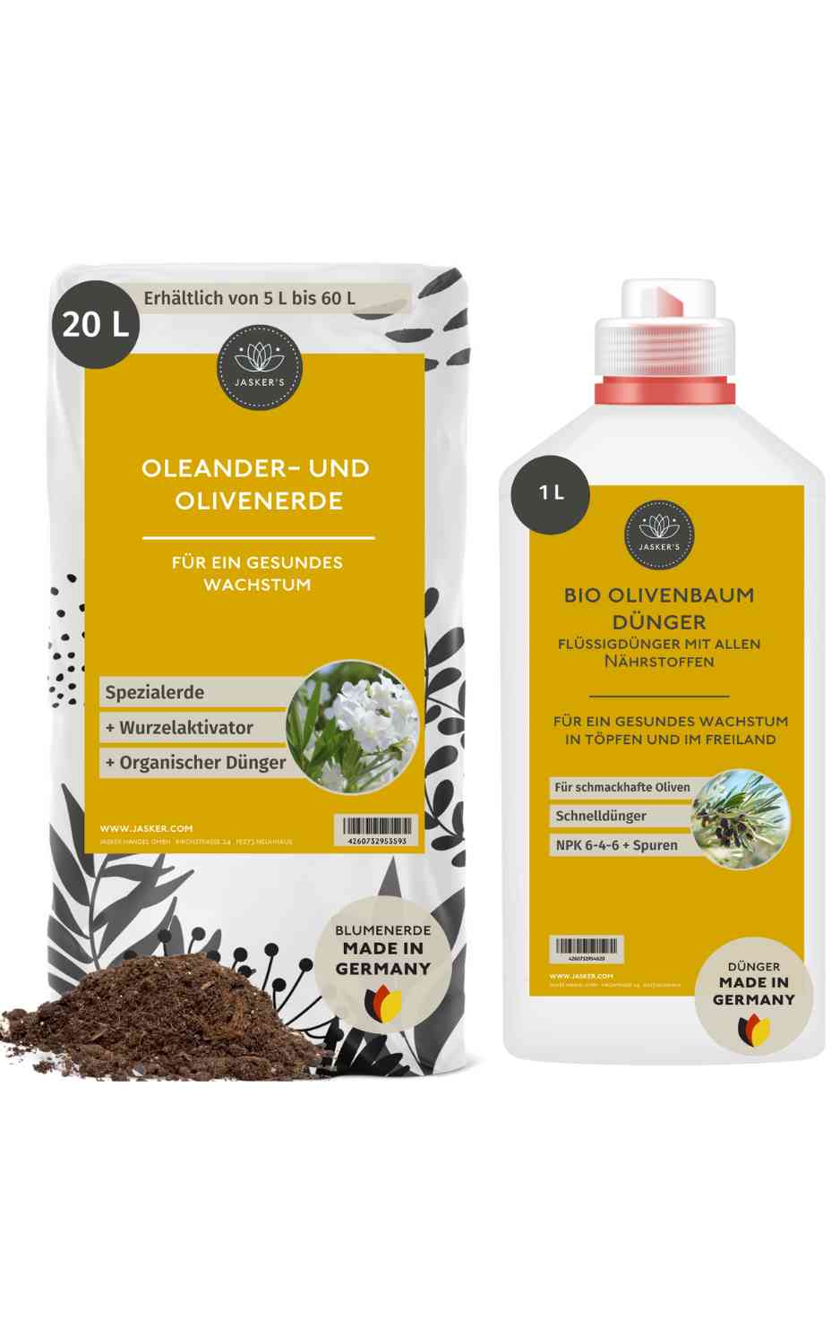 SPARSET Olivenbaum Erde & Oleander Erde 20 L