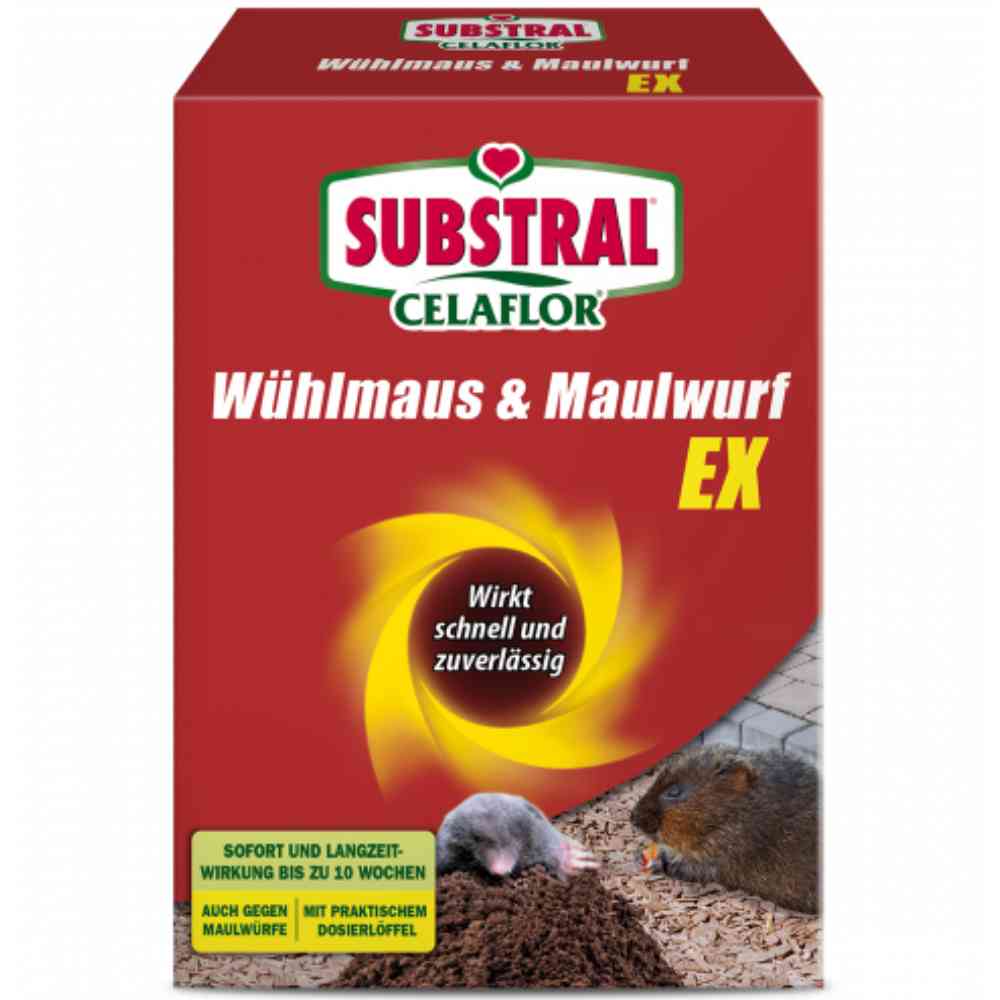 Substral Celaflor Wühlmaus & Maulwurf EX