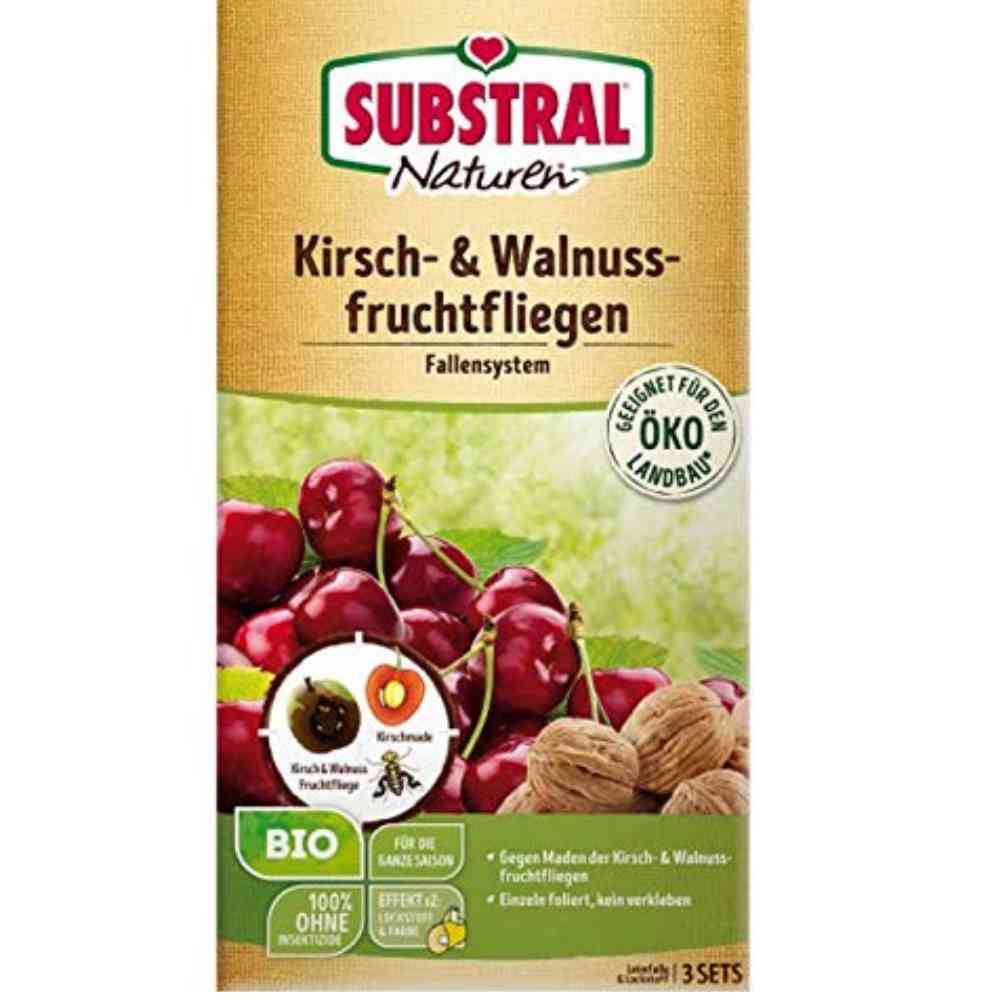 Substral Naturen Kirsch- & Walnussfruchtfliegen Fallensystem 3er